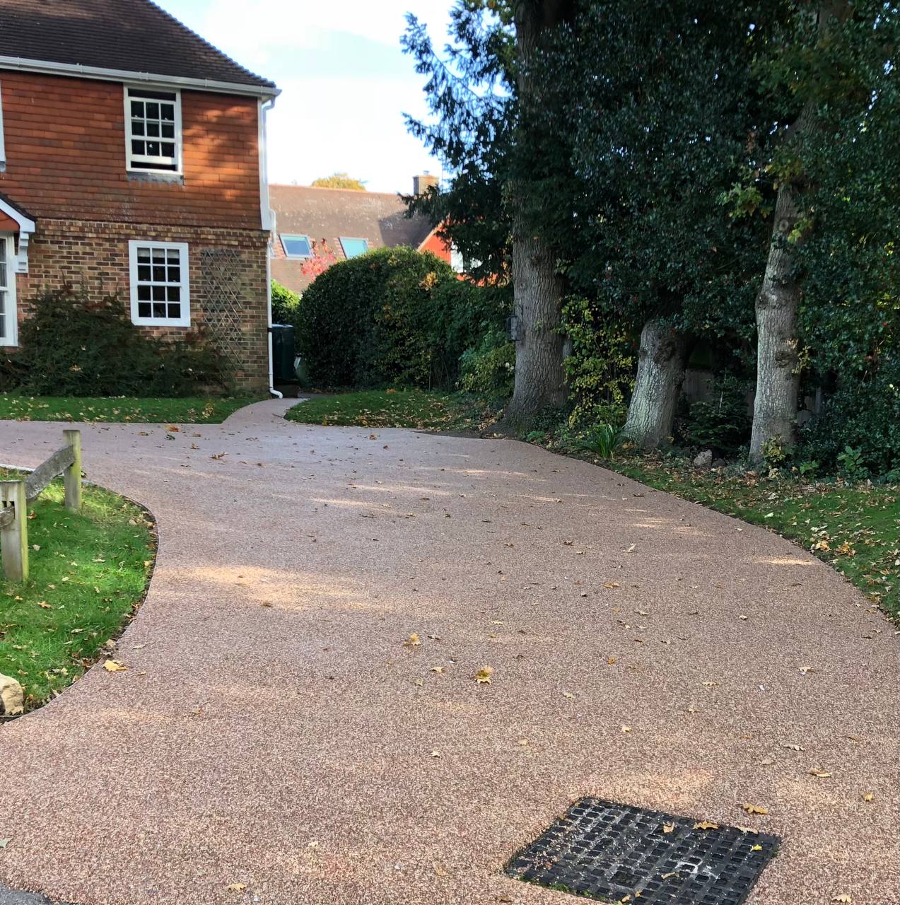 This is a photo of a Resin bound driveway carried out in a district of Newport. All works done by Resin Driveways Newport